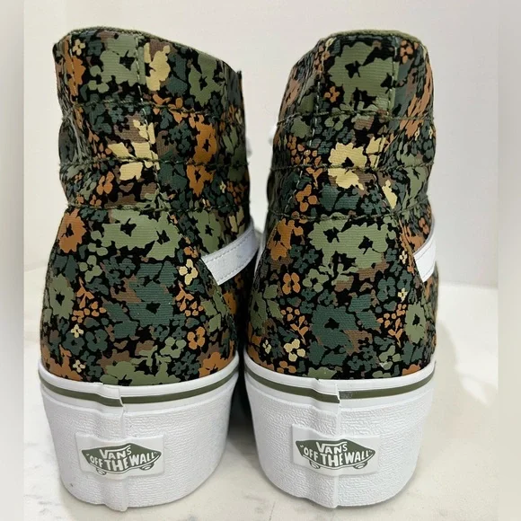 Vans Camouflage High-Top Sneakers - Picture 3 of 15